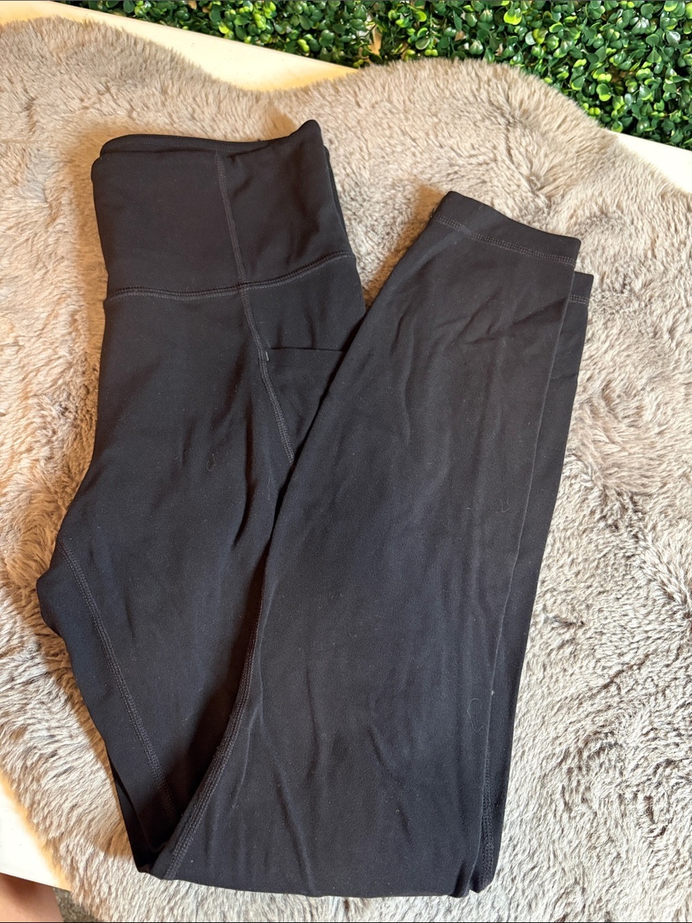 Athleta Black High-Waist Leggings Size Small